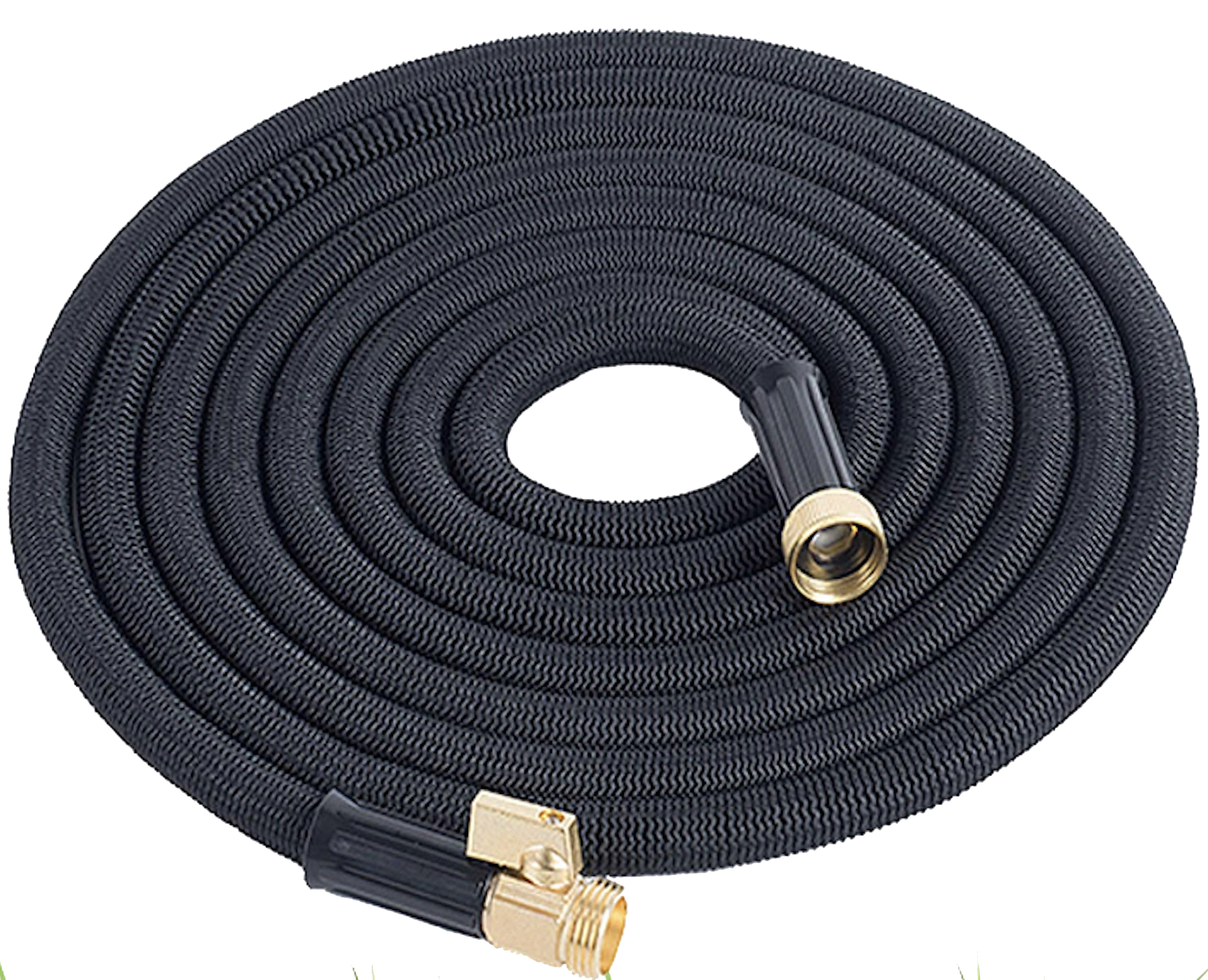 BLACK EXPANDING GARDEN HOSE 50FT