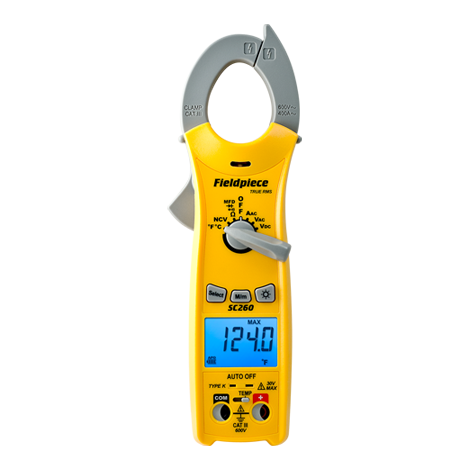 SC260 COMPACT CLAMP METER FIELDPIECE