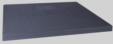 dsEL3636-3 GRAY PLASTIC EQUIP PAD