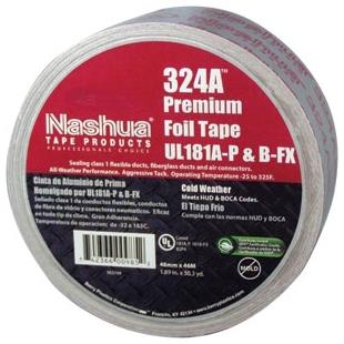 324A NASHUA 2.5IN UL 181 FOIL TAPE