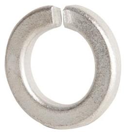 dnSPLIT LOCK WASHER 3/8 ZINC 50EA