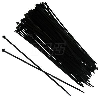 86109 WIRE TIE 11IN BLACK STD TIE 100PK