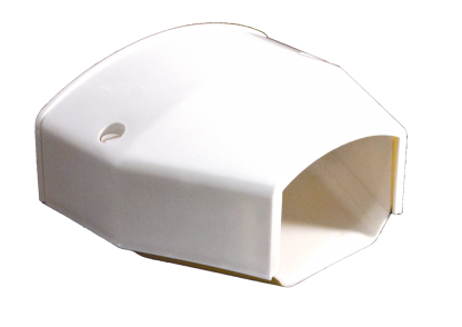 CGEND END CAP WHITE