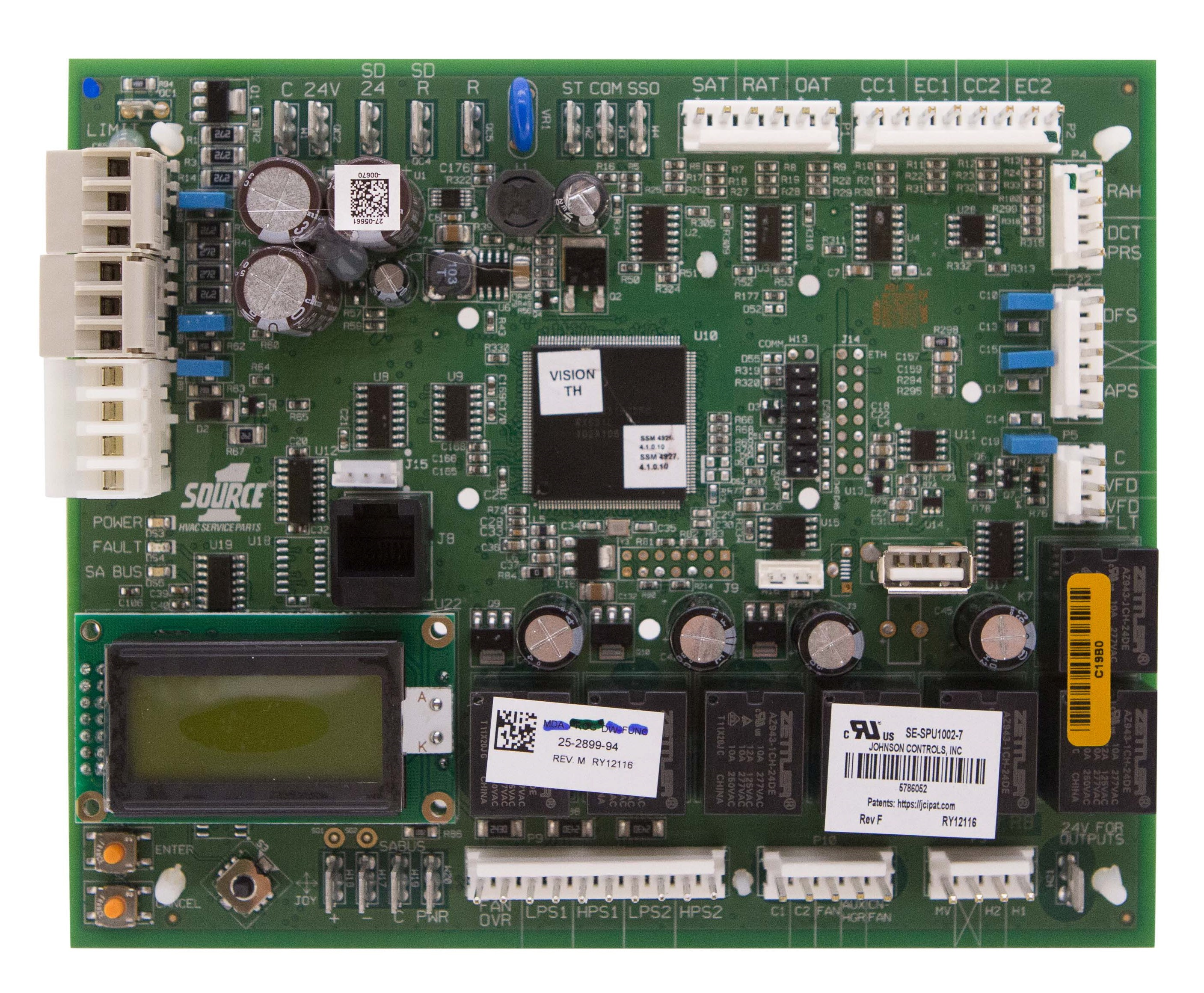 S1-6421651 CNTRLBRD SSE 2ST W/O COMM