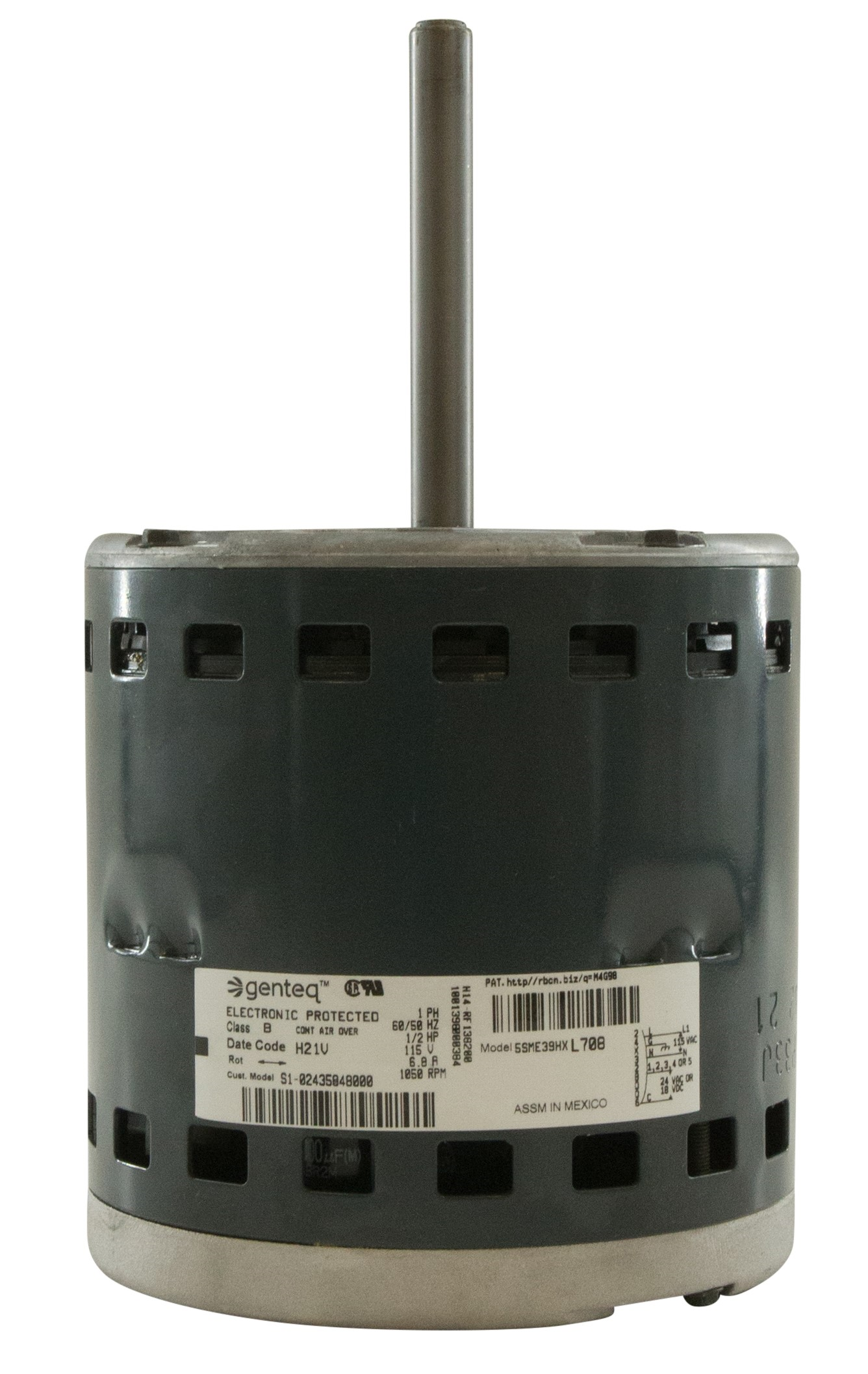 S1-02435845000 MTR BLW 1/2 120/240 ECM