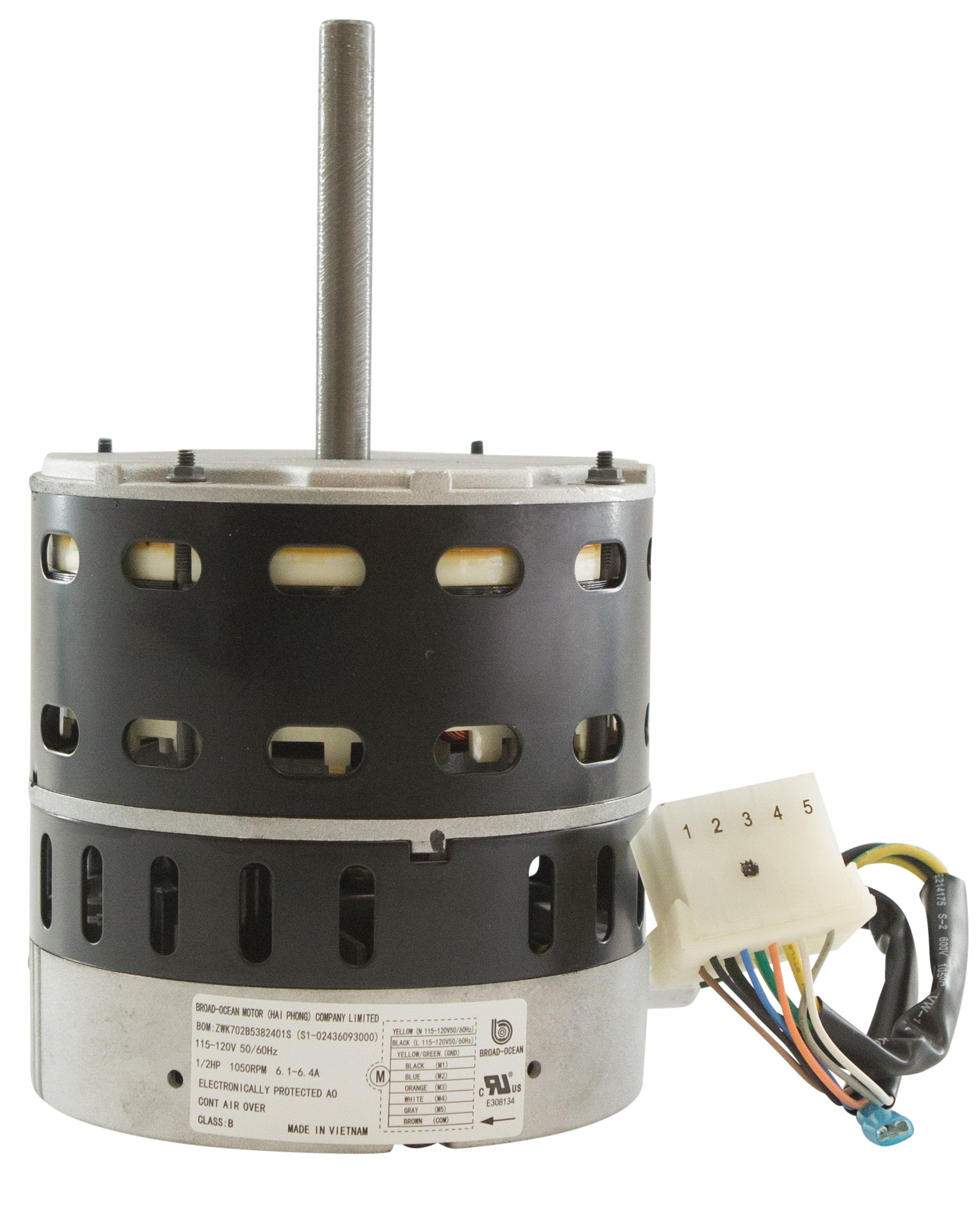 S1-02436093000 1/2HP ECM BLW MTR 115V