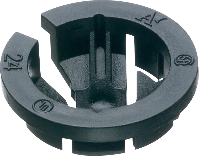 NM95 BLACK BUTTON BUSHING 3/4