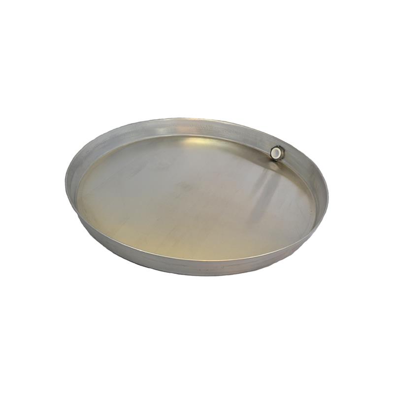 dn60086  22in ALUMINUM DRAIN PAN RND